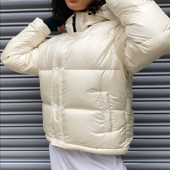 TNA Jackets & Blazers - Aritzia TNA the super puff high gloss birch